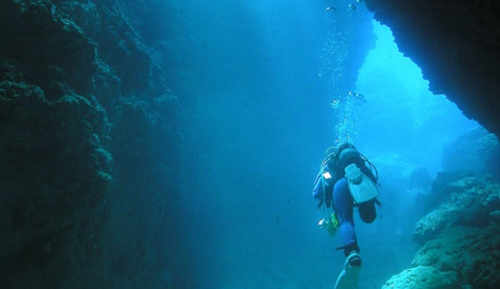 Scuba diving in Corfu